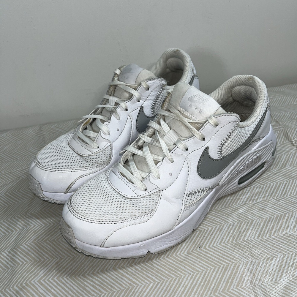 Nike Air Max Excee Womens‎ Sneakers 8.5 Pure White Running Shoes CD5432-114